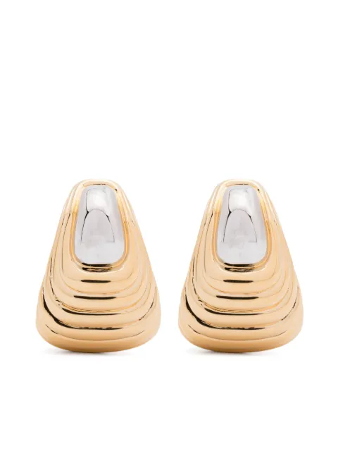 Missoma Wavy earrings Gold WRGSE7NS