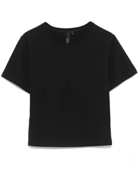 ENTIRE STUDIOS jersey cropped T-shirt Black ES2251