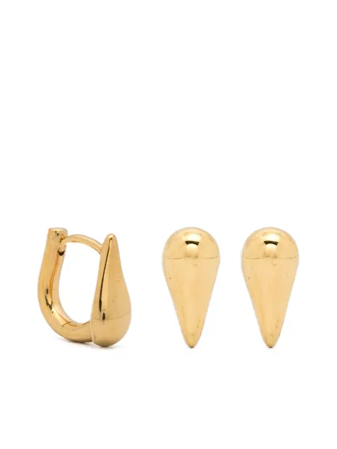 Maria Black Never Say Never earrings (set of three) Gold 800017YG