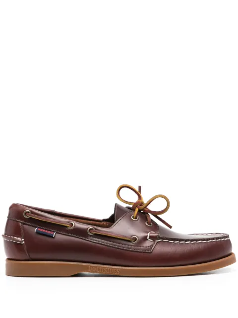 Sebago leather boat shoes Brown 70000G0A2O