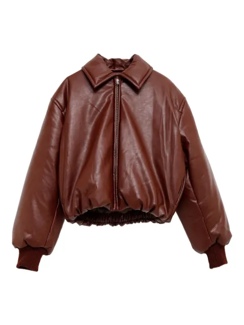 Acne Studios coated bomber jacket Red A90570