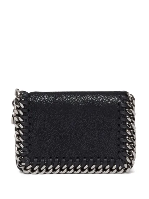 Stella McCartney Falabella small flap wallet Black 7P0067W9132