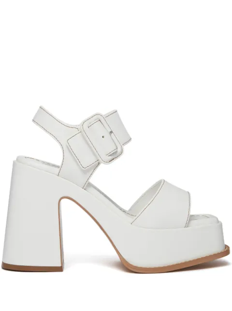 Stella McCartney Skyla 125mm platform sandals White 810394AP00P0