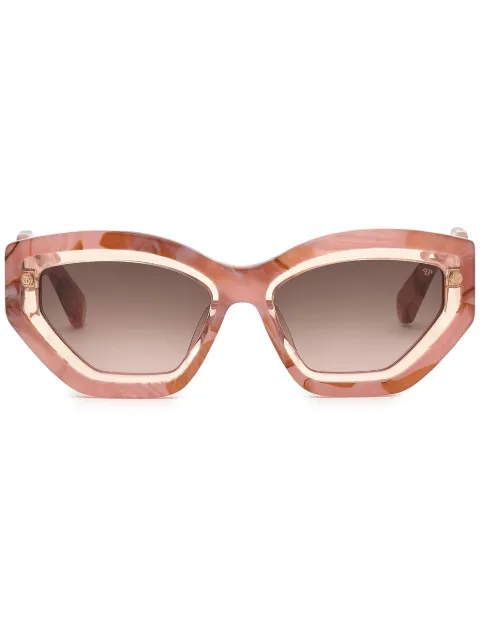 Philipp Plein Eyewear Supreme cat-eye frame sunglasses Pink AACAWES0148PXV037N
