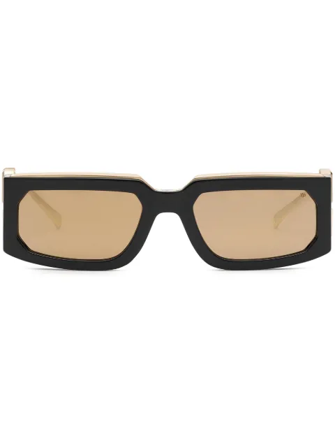 Philipp Plein Eyewear Rose Venus rectangle-frame sunglasses Black AACAWES0144PXV037N
