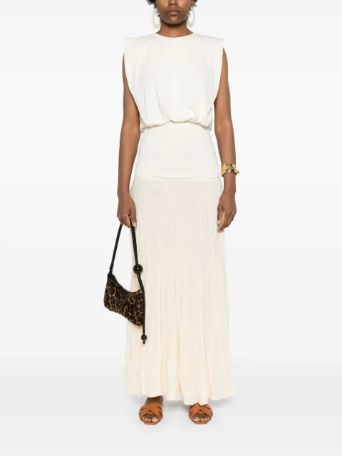Johanna Ortiz Muraya ribbed tank top Neutrals PT02124