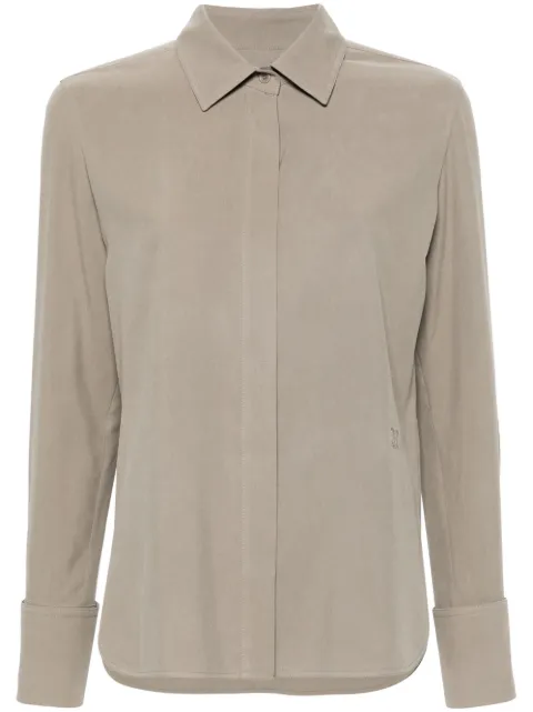 Max Mara Candia silk shirt Neutrals 2411111033600