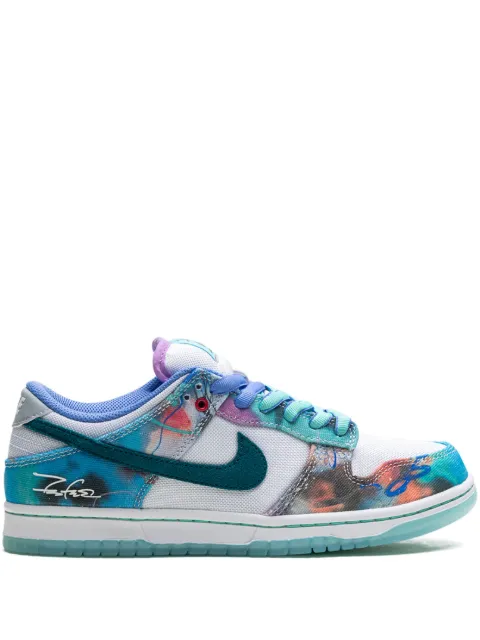 Nike x Futura Laboratories SB Dunk Low "Bleached Aqua" sneakers Blue HF6061