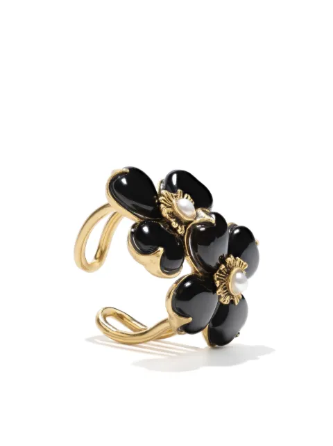 Goossens Toi & Moi Clover gold-plated ring Gold GOOH23RI01YG