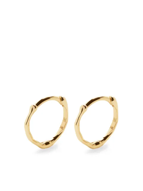 Monica Vinader 14kt yellow gold Mini Siren Muse earrings Gold YGEASRMHNON