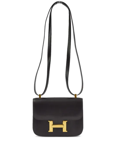 Hermès Pre-Owned 1992 Constance mini bag Black CIRCLEV