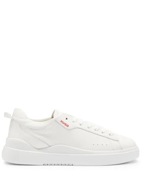 HUGO logo-print panelled sneakers White 50499261
