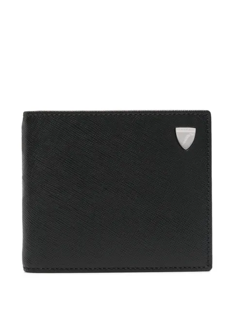 Aspinal Of London Billfold Saffiano wallet Black 039283532090000