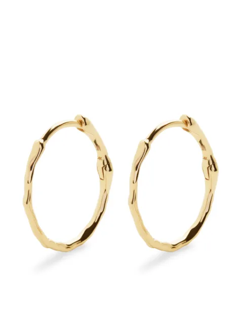 Monica Vinader 14kt yellow gold Small Siren Muse earrings Gold YGEASRSHNON