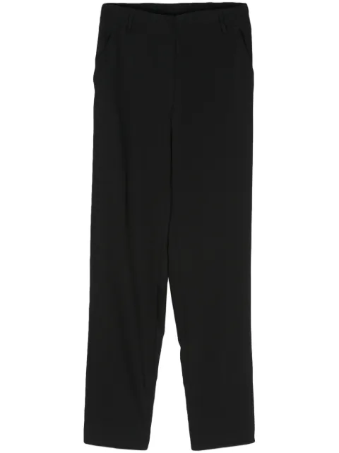 Blanca Vita Pelargo slim-cut tailored trousers Black PELARGO3552