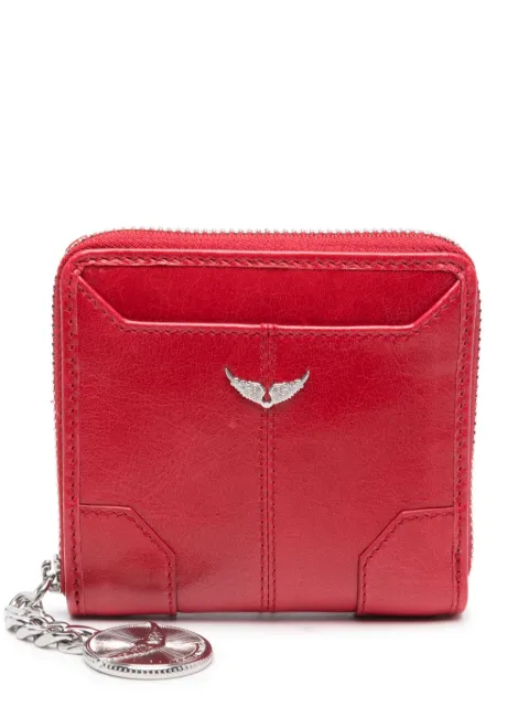 Zadig&Voltaire Sunny mini coin wallet Red LWBA02518