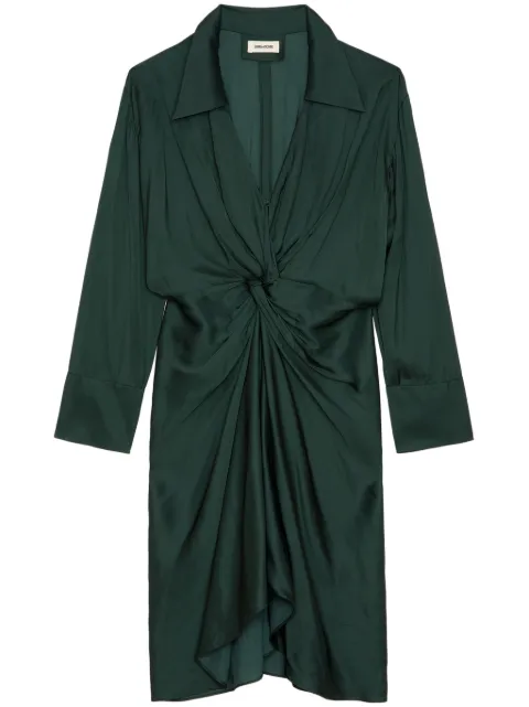 Zadig&Voltaire Rozo dress Green WWDR00023