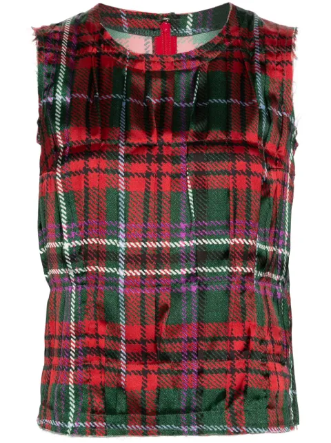 Comme Des Garçons graphic-print tank top Red GMB006