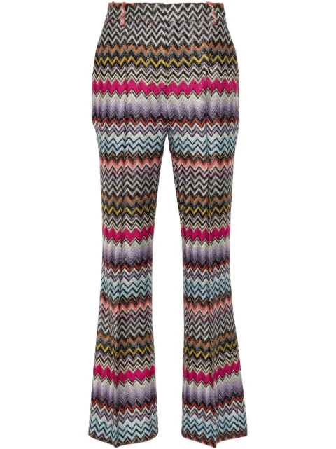 Missoni Capri bootcut tailored trousers Pink DS24SI1TBR00YB