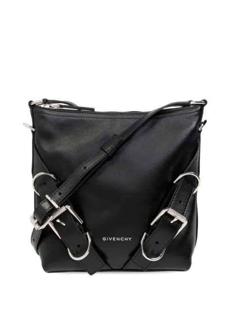 Givenchy Voyou leather messenger bag Black BKU04MK1Y1