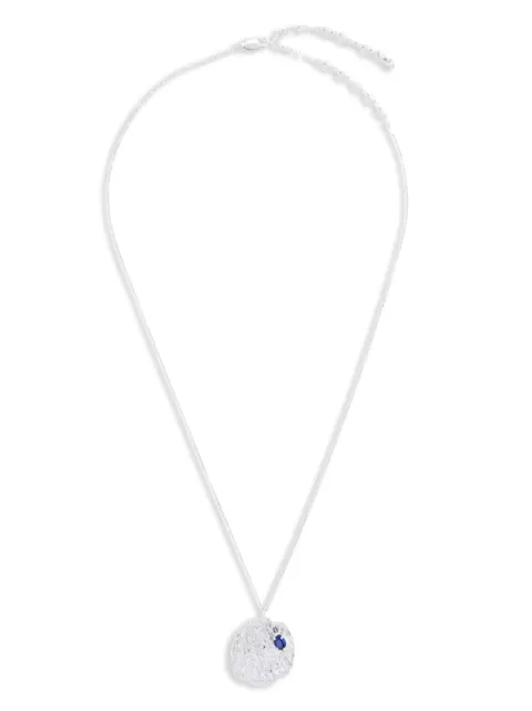 LOVENESS LEE Maitaka necklace Silver MAITAKASAPPHIREARGENTINECKLACE
