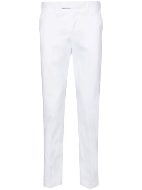 PT Torino slim-cut cotton chino trousers White COATMAZ00CL1NU35