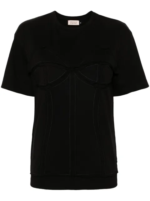 Murmur deconstructed T-shirt Black ME000DSDTSH