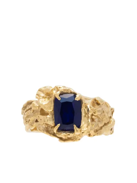 LOVENESS LEE Shimeji ring Gold SHIMEJISAPPHIREGOLDRING