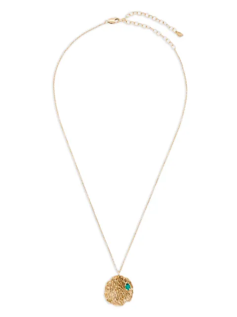 LOVENESS LEE Maitake necklace Gold MAITAKEEMERALDGOLDNECKLACE