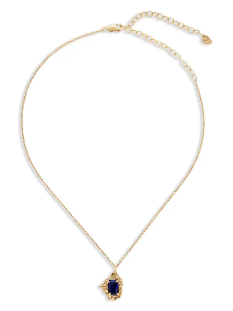 LOVENESS LEE Leana necklace Gold LEANASAPPHIREGOLDNECKLACE