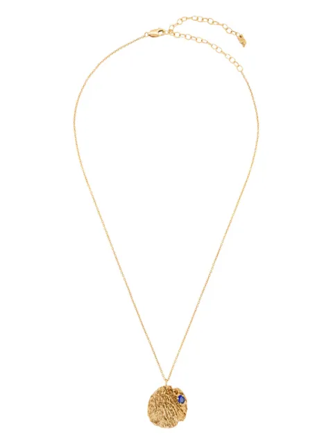 LOVENESS LEE Maitaka necklace Gold MAITAKESAPPHIREGOLDNECKLACE