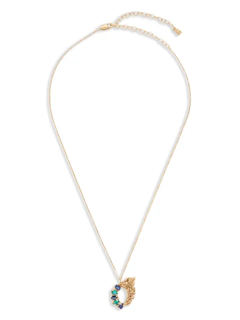 LOVENESS LEE Sieni necklace Gold SIENISAPPHIREEMERALDNECKLACE