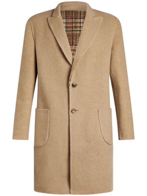 ETRO reversible single-breasted coat Neutrals MRAA001099TUBK4