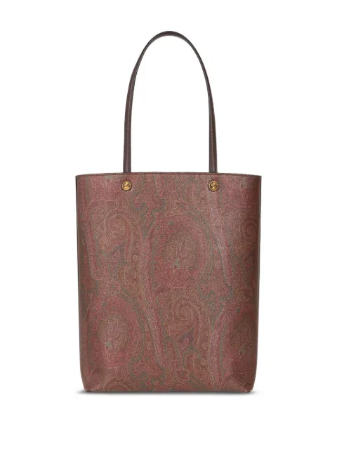 ETRO paisley-print open-top tote bag Brown MP1D0012AA012
