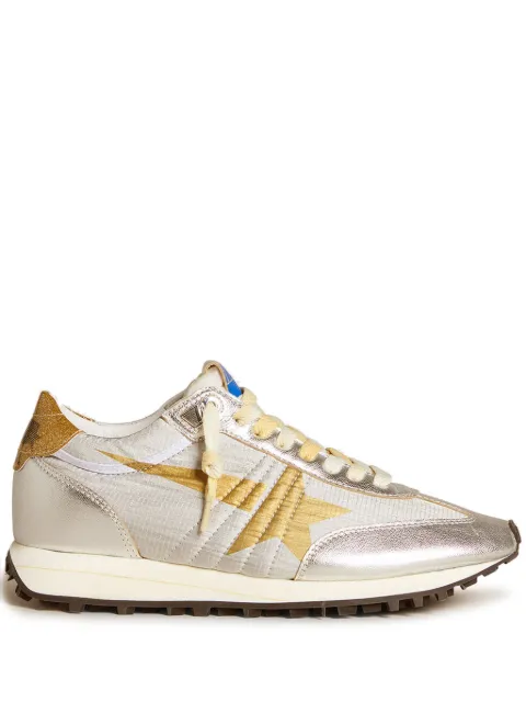 Golden Goose Marathon ripstop nylon trainers Silver GWF00683F005490