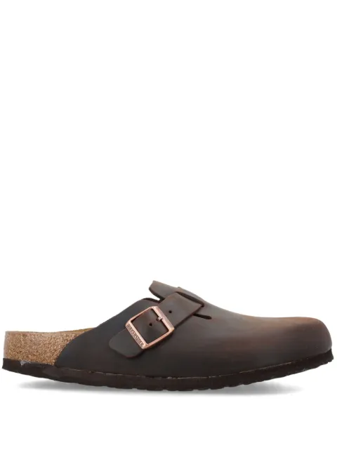 Birkenstock buckle-fastening leather sandals Brown 860133