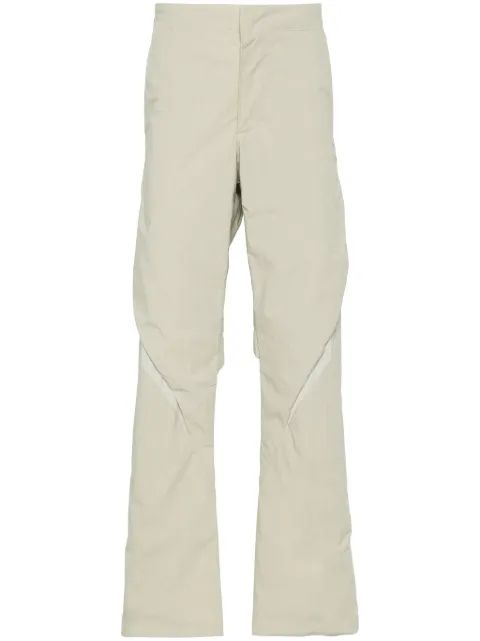 Post Archive Faction cut-out detail straight-leg trousers Grey 60BTPCWG