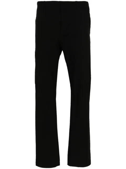 Post Archive Faction tonal stitching straight-leg trousers Black 60BTPRB