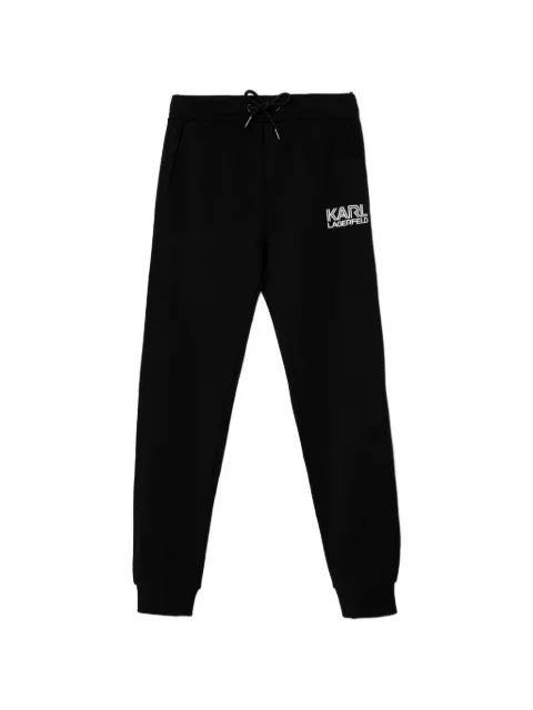 Karl Lagerfeld logo-detail track pants Black 534910705005