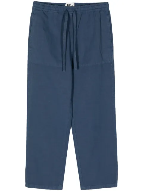 PRESIDENT'S Time Off cotton trousers Blue PPU111E016