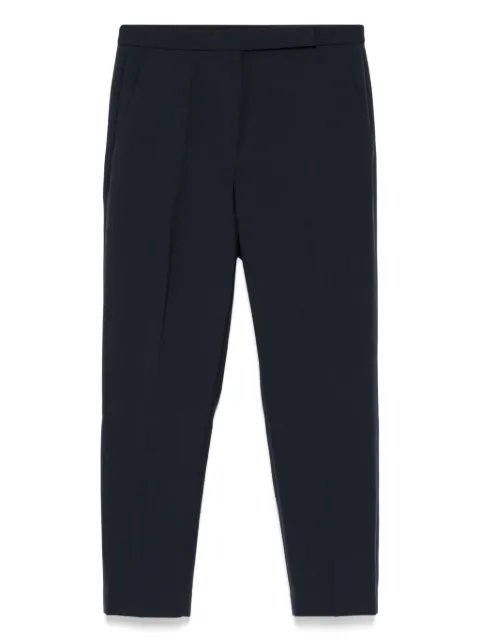 Theory high-waisted slim cropped trousers Blue O0105230