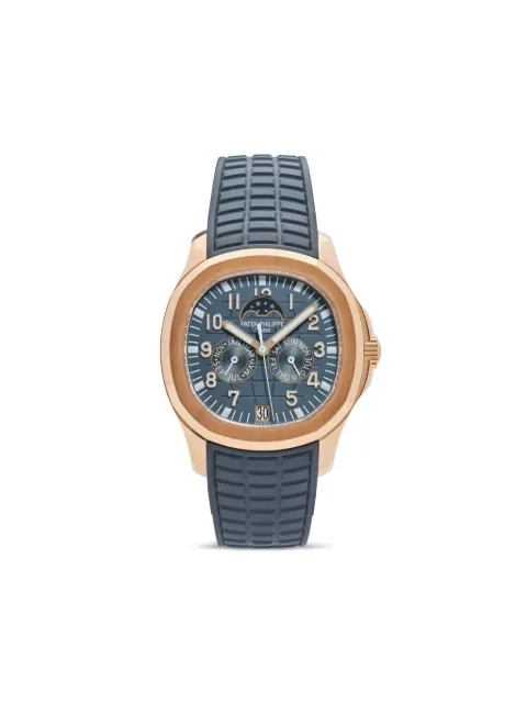 Patek Philippe Pre-Owned 2025 unworn Aquanaut Luce 39.9mm Blue 5261R001