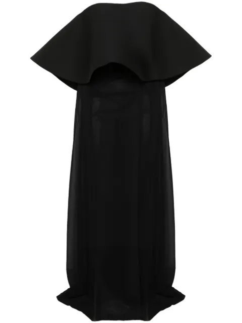 Jacquemus Vela gown Black 243DR1871644990