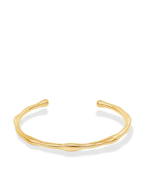 DOWER AND HALL Waterfall Torque bracelet Gold WFBG1V