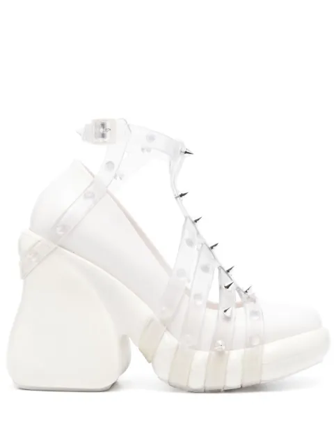 Jean Paul Gaultier x Melissa Punk Love platform pumps White 33933