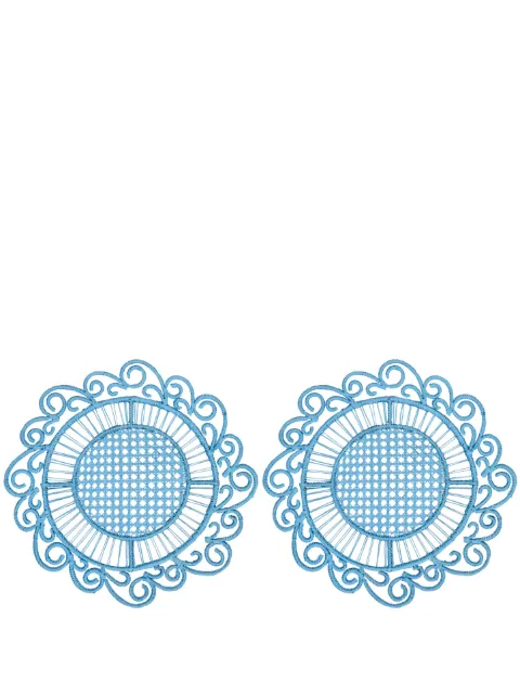 Themis Z Athenee Peacock placemat (set of two) Blue SPL0000014OS47