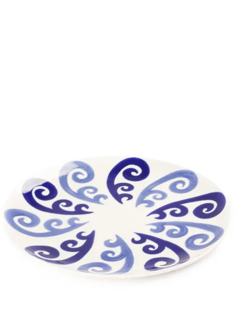 Themis Z Athenee Peacock dinner plate White PLT0000119OS141