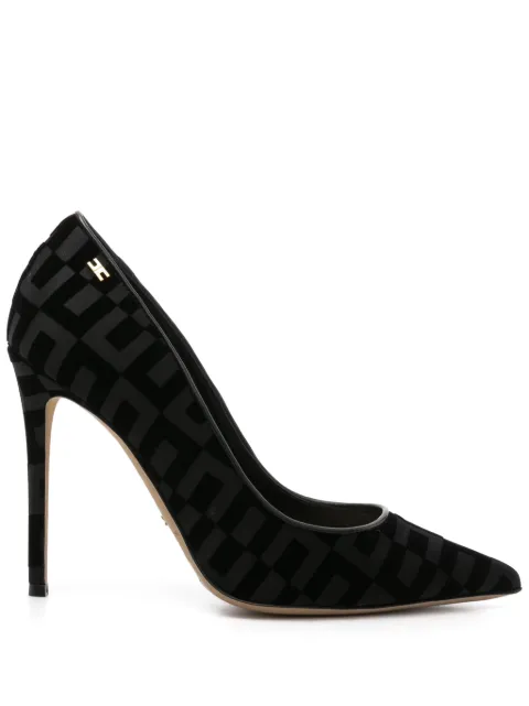 Elisabetta Franchi 105mm La Dame Décolleté pumps Black SA24L20EC