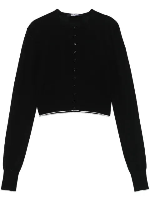 Jacquemus The Beach cardigan Black 243KN5072323990