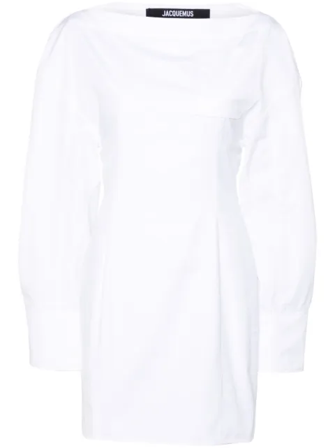 Jacquemus Chemise mini dress White 243DR1991520